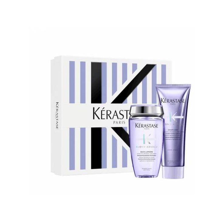kerastase blond bain 250ml + cicaflash 250ml cofre kerastase blond bain 250ml + cicaflash 250ml cofre