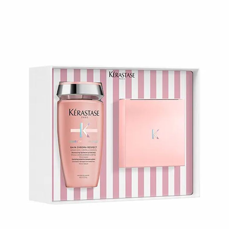 kerastase chroma bain 250ml + mascarilla 200ml cofre