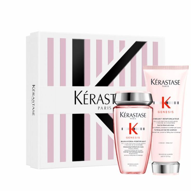 kerastase genesis bain 250ml + fondant 250ml cofre kerastase genesis bain 250ml + fondant 250ml cofre