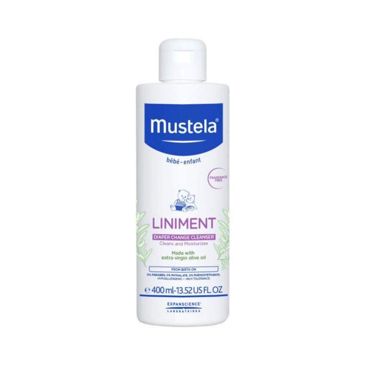 mustela linimento higiene zona del pañal 400ml mustela linimento higiene zona del pañal 400ml