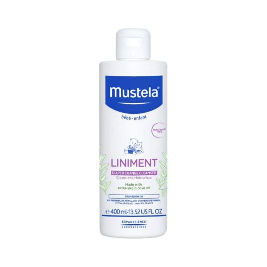 mustela linimento higiene zona del pañal 400ml