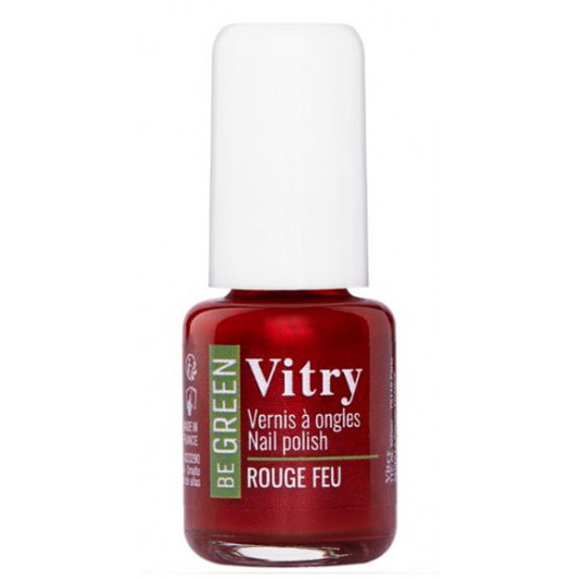 vitry be green rouge feu esmalte de uñas 6ml