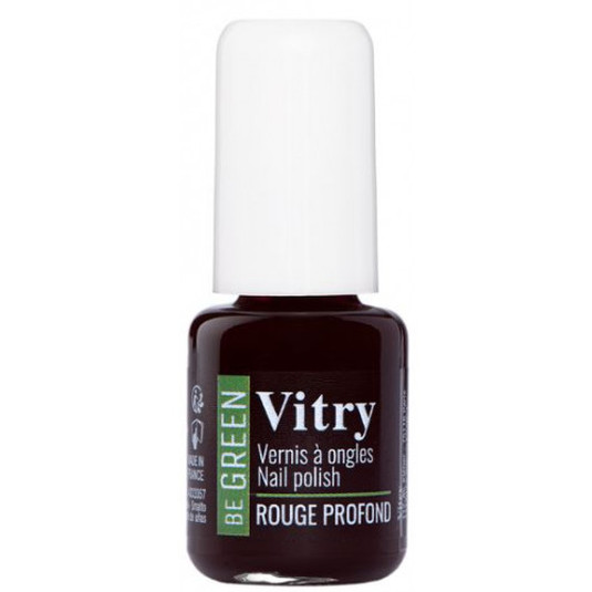 vitry be green rouge profond esmalte de uñas 6ml