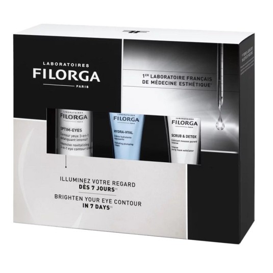 filorga optim-eyes 15 ml set 3 piezas