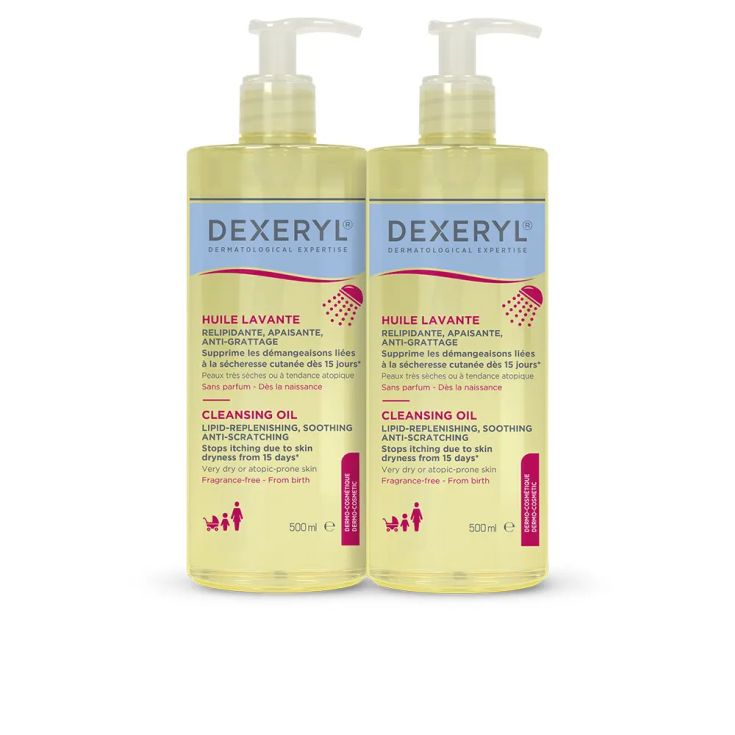 dexeryl aceite limpiador pack duplo 500ml dexeryl aceite limpiador pack duplo 500ml