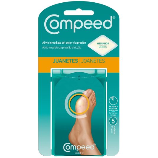 compeed apositos juanetes medianos 5uds