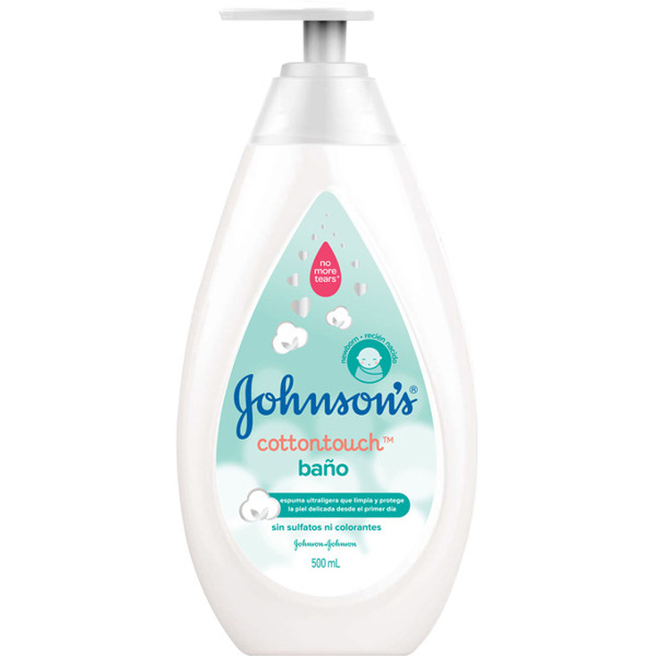 johnson's cottontouch gel de ducha infantil dosificador 500ml johnson's cottontouch gel de ducha infantil dosificador 500ml