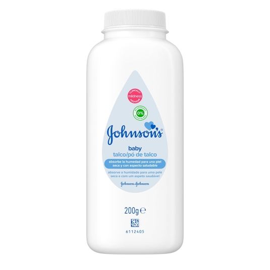 johnson's baby polvos de talco 200g