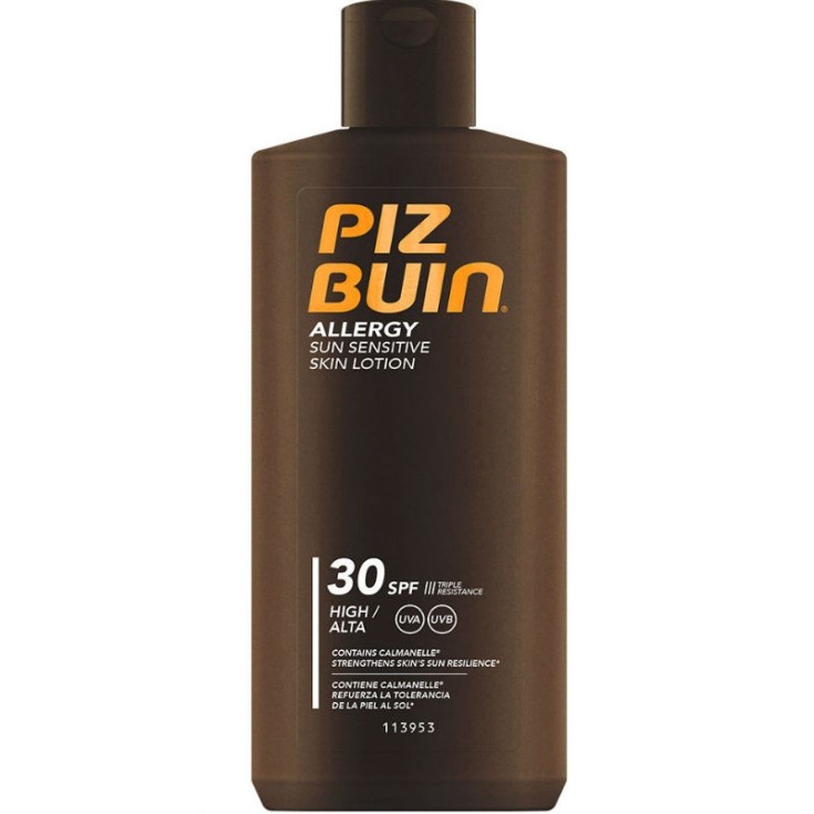 piz buin allergy locion solar corporal spf30 200ml