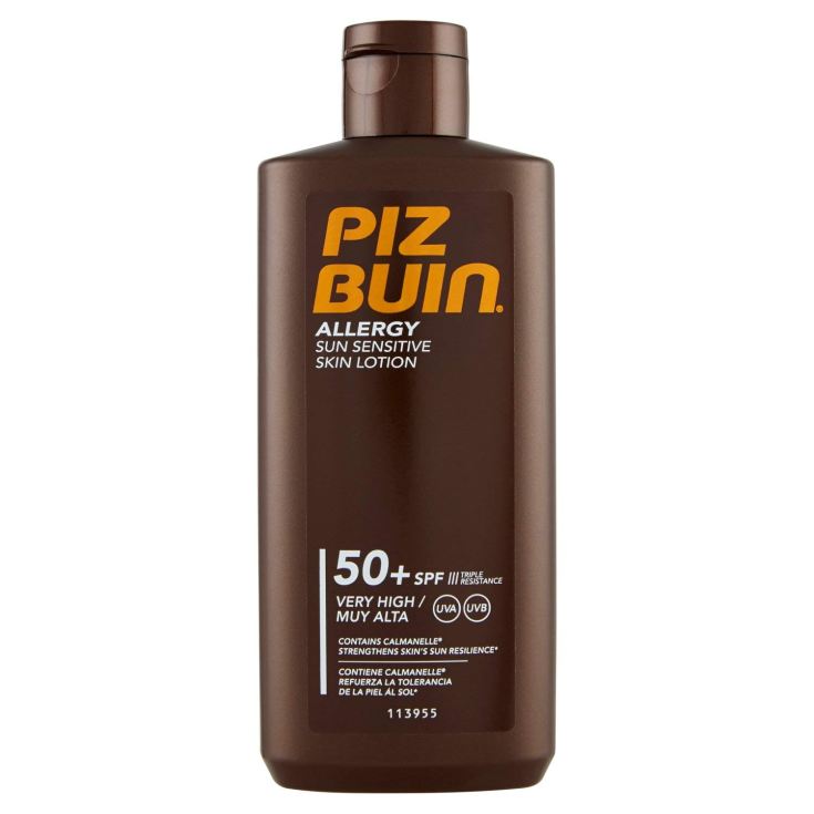 piz buin allergy locion solar corporal spf50+ 200ml