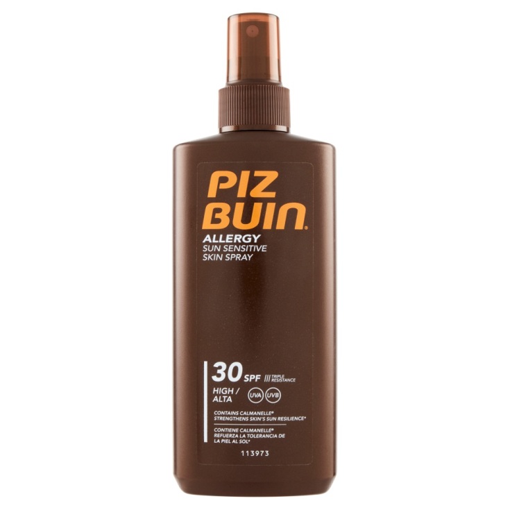 piz buin allergy sun sensitive skin spray spf30 200ml piz buin allergy sun sensitive skin spray spf30 200ml