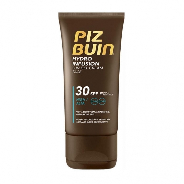 piz buin hydro infusion sun gel crema solar facial spf30 50ml piz buin hydro infusion sun gel crema solar facial spf30 50ml