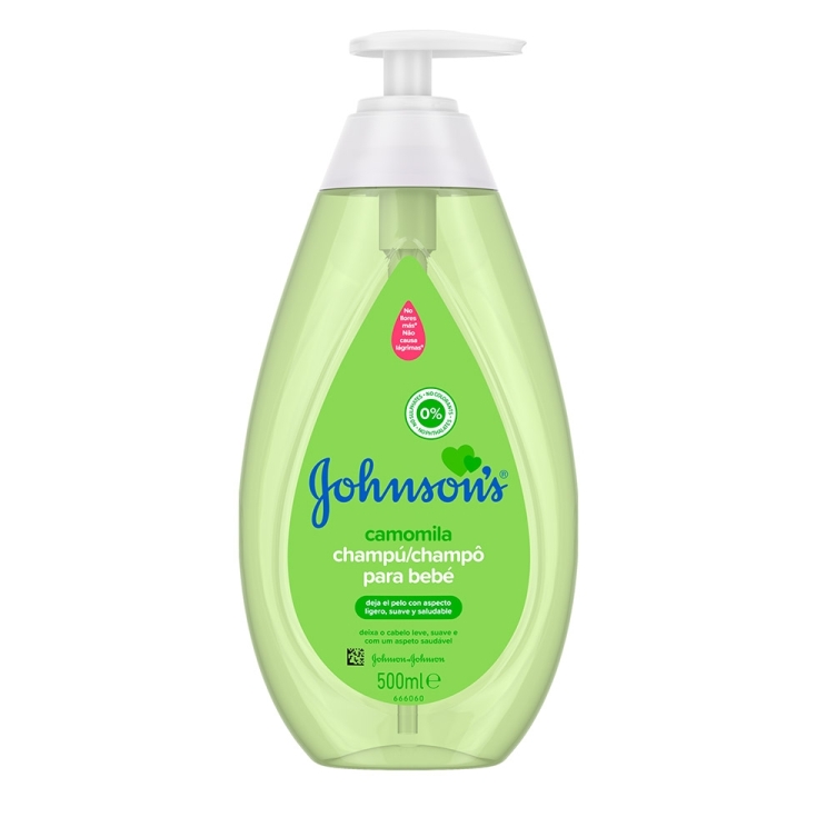 johnson's baby champu camomila suave 500ml johnson's baby champu camomila suave 500ml