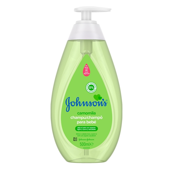 johnson's baby champu camomila suave 500ml