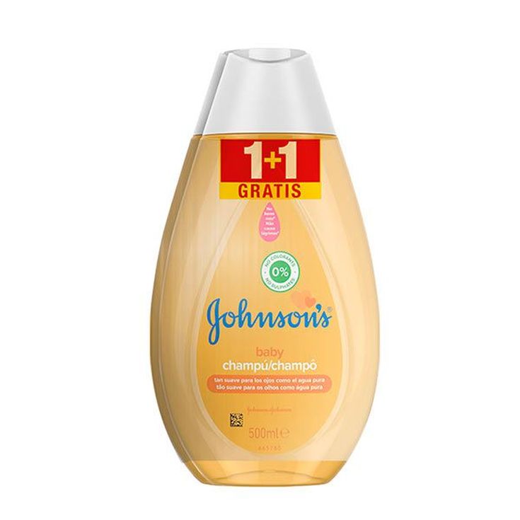 johnson's baby champu original duplo 2x500ml johnson's baby champu original duplo 2x500ml