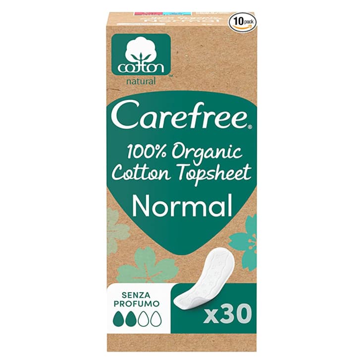 carefree protegeslips algodon organico normal 30uds