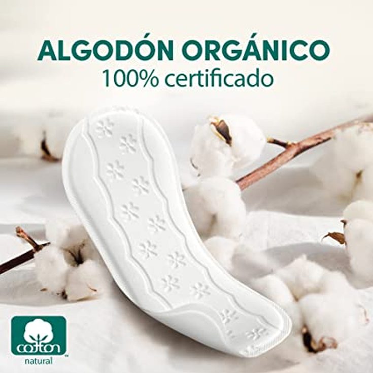 carefree protegeslips algodon organico normal 30uds