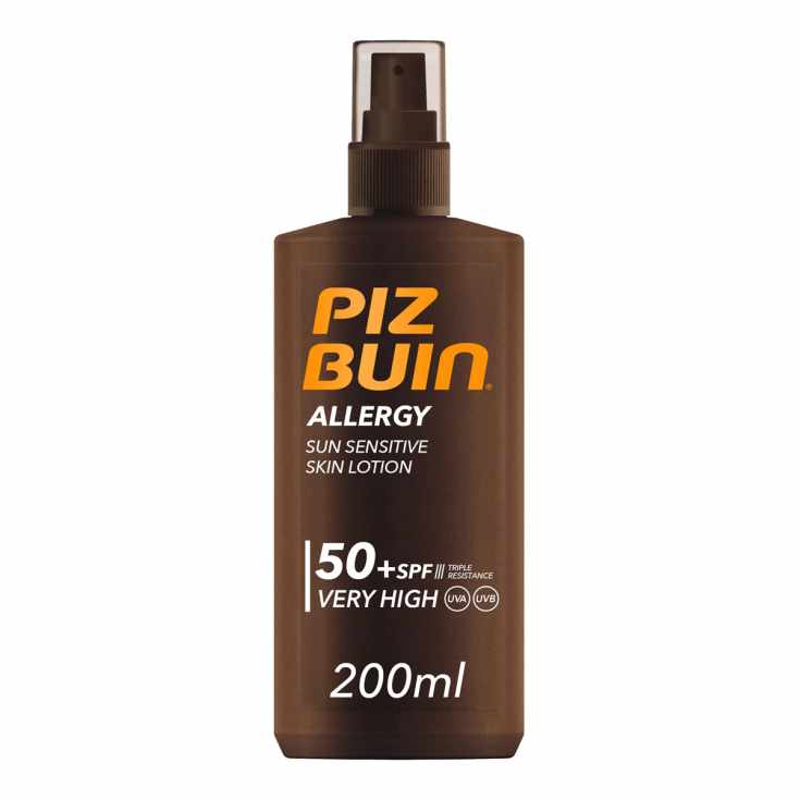 piz buin allergy solar spf50+ piel sensible 200ml