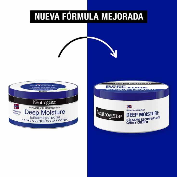 neutrogena deep moisture balsamo duplo 2x300ml
