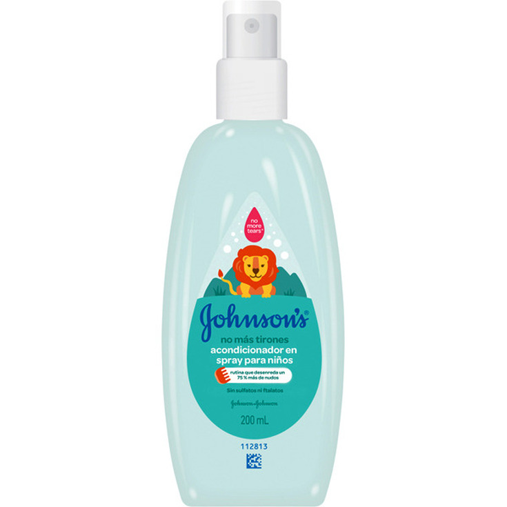 johnson's baby no mas tirones acondicionador para niños 200ml