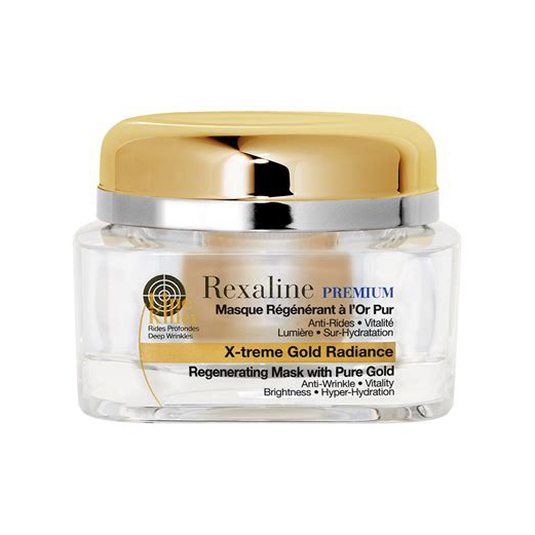 rexaline premium l-k x-treme gold radiance mask 50ml