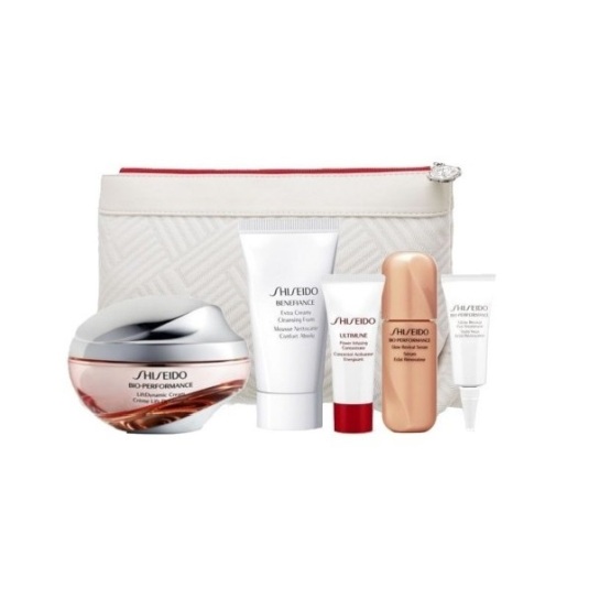 shiseido bio-performance lift dynamic crema dia 50ml set regalo 5 piezas shiseido bio-performance lift dynamic crema dia 50ml set regalo 5 piezas