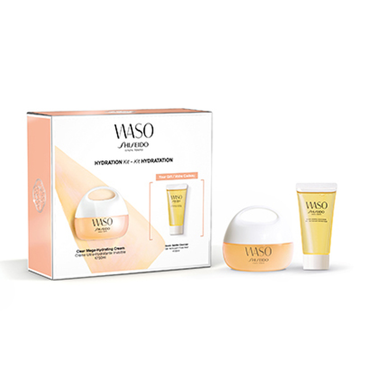 shiseido waso clear mega-hydrating cream 50ml set shiseido waso clear mega-hydrating cream 50ml set