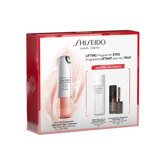 shiseido bio-performance liftdynamic eye treatment 15ml set 3 piezas shiseido bio-performance liftdynamic eye treatment 15ml set 3 piezas