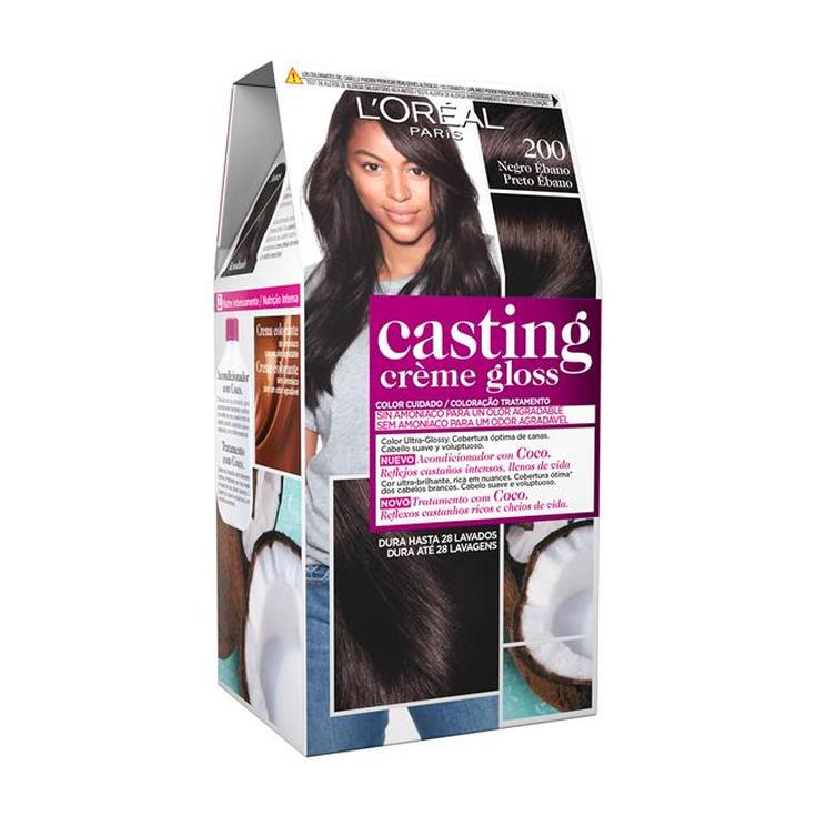 casting creme gloss tinte sin amoniaco negro ebano nº 200 casting creme gloss tinte sin amoniaco negro ebano nº 200