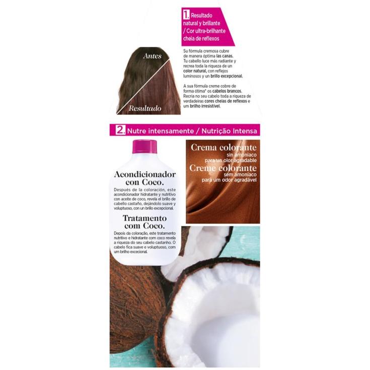 casting creme gloss tinte sin amoniaco castaño helado nº 415 