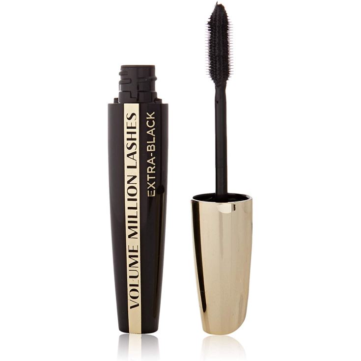 loreal volume million lashes extra black mascara pestañas negro