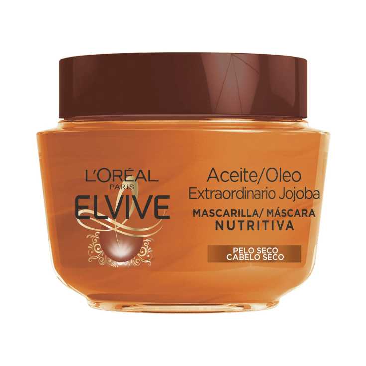 elvive mascarilla nutritivo aceite extraordinario jojoba 300ml