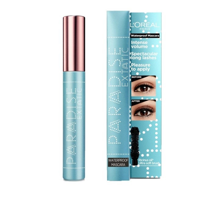 loreal mascara de pestañas paradise extatic black waterproof