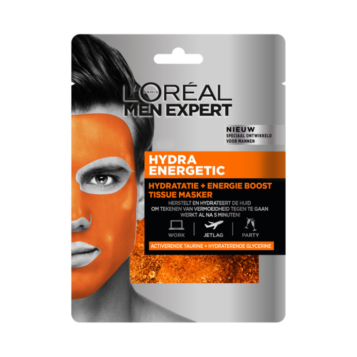 loreal men expert hydra energetic mascarilla de tejido energizante loreal men expert hydra energetic mascarilla de tejido energizante