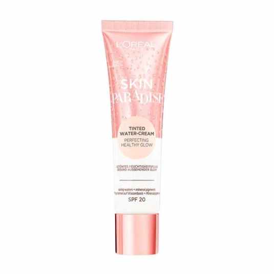loreal paradise water-cream iluminador hidratante spf20