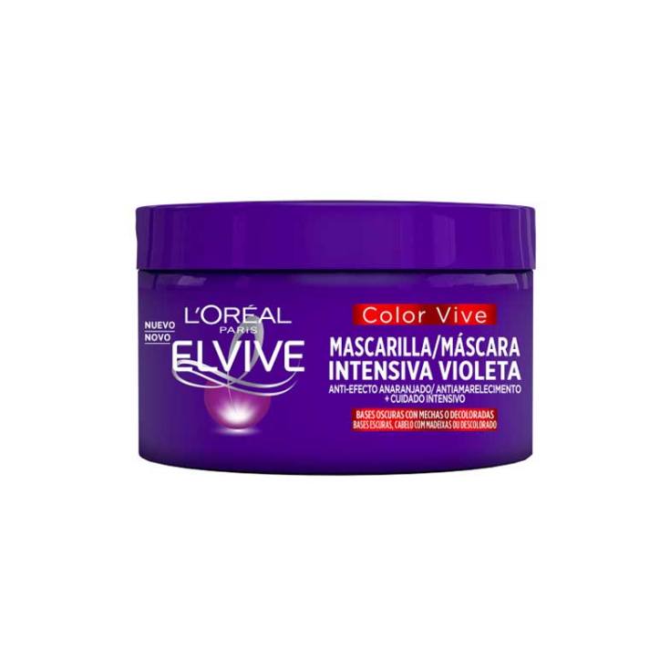 elvive mascarilla capilar intensiva violeta color-vive 250ml elvive mascarilla capilar intensiva violeta color-vive 250ml