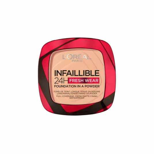 loreal infallible 24h fresh wear base de maquillaje en polvo pieles grasas