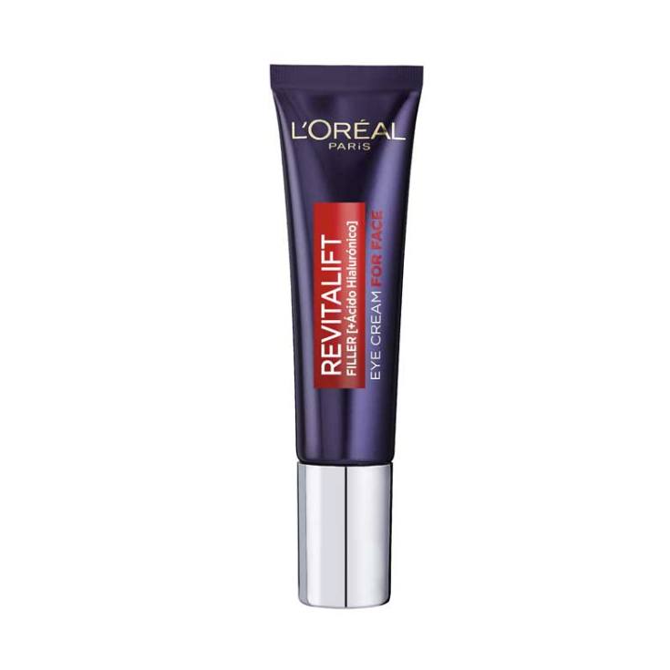 loreal expertise filler crema rostro y ojos + acido hialuronico 30ml