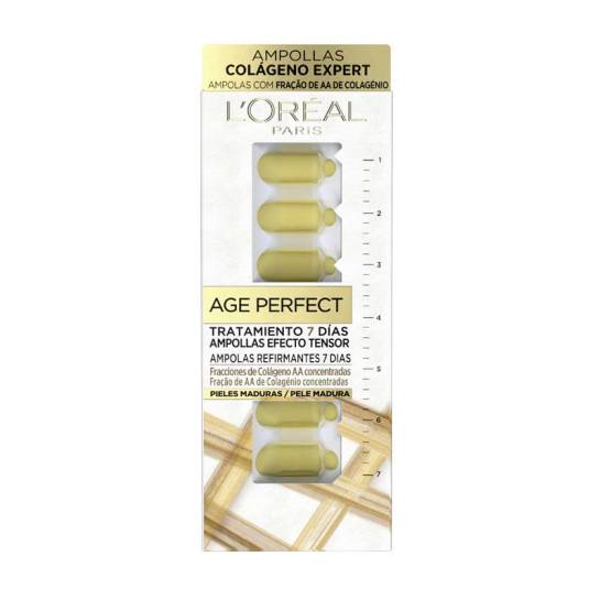 loreal perfect age ampollas faciales colageno