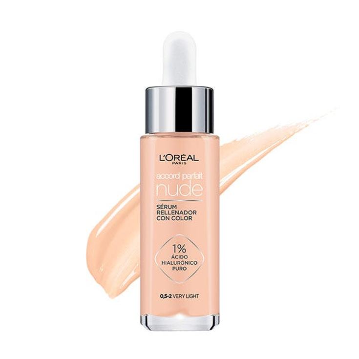 loreal accord parfait nude serum con color