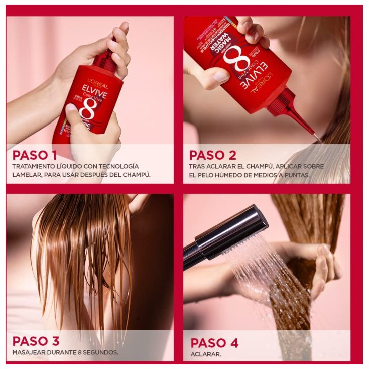 elvive color vive magic water 8 segundos 200ml