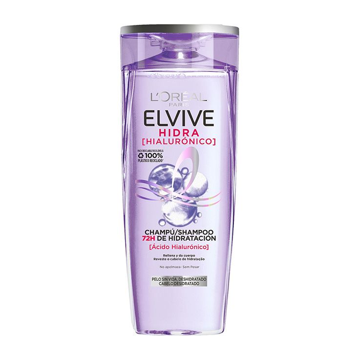 elvive hidra hialuronico champu 72h hidratacion 370ml elvive hidra hialuronico champu 72h hidratacion 370ml