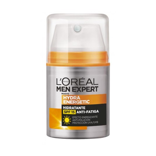 loreal men expert hydra energetic crema hidratante anti-fatiga spf15 50ml