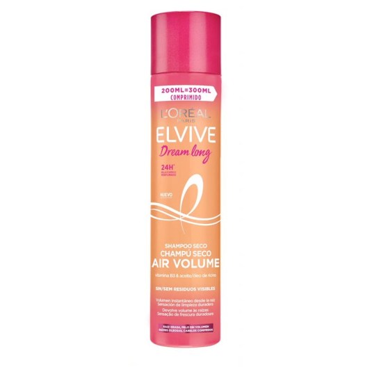 elvive dream long air volume champu en seco 200ml