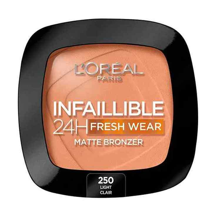 loreal infalible fresh wear 24h polvos bronceadores mate compactos 