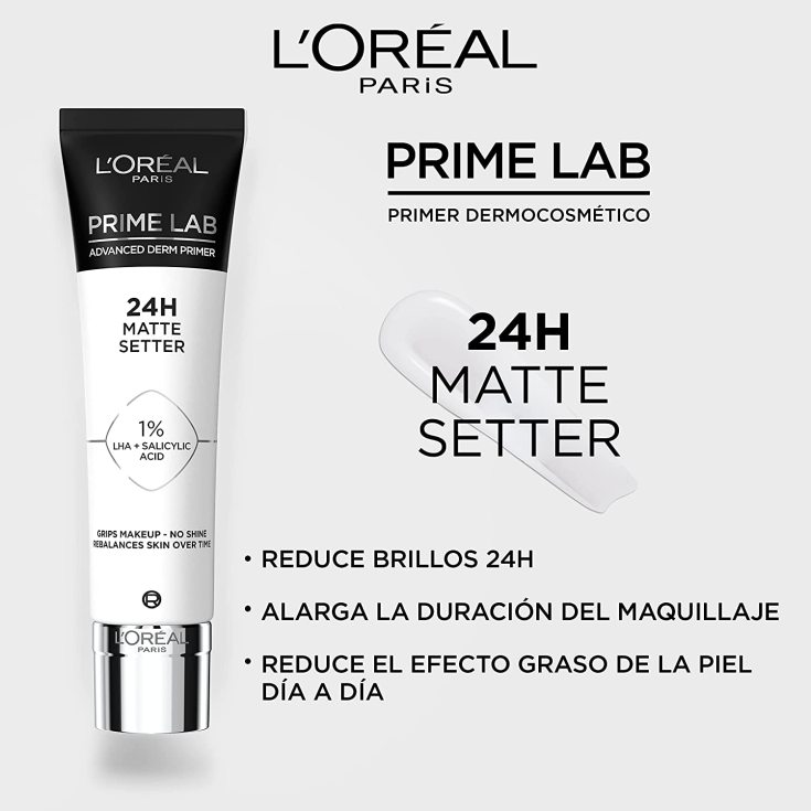 loreal primer lab matte setter 24h