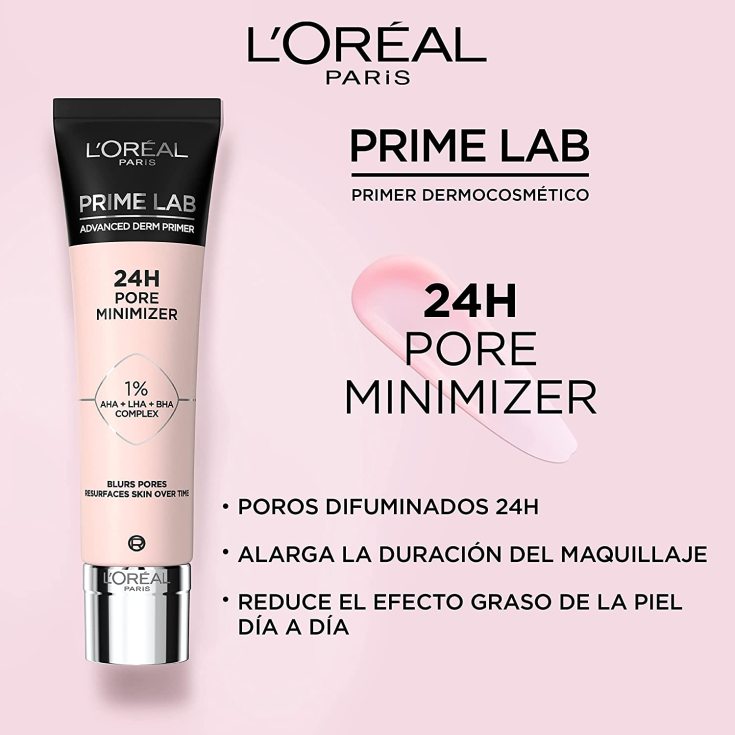 loreal primer lab pore minimizer 24h