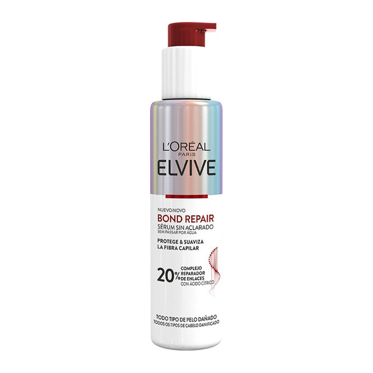 elvive bond repair serum sin aclarado reparador 150ml