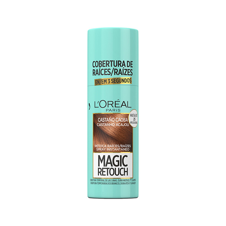 loreal magic retouch retoca raices castaño caoba 75ml