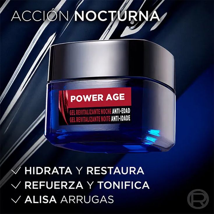 loreal paris men expert power age noche 50ml
